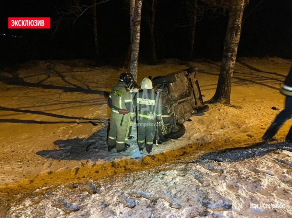 ДТП произошло в Псковском районе