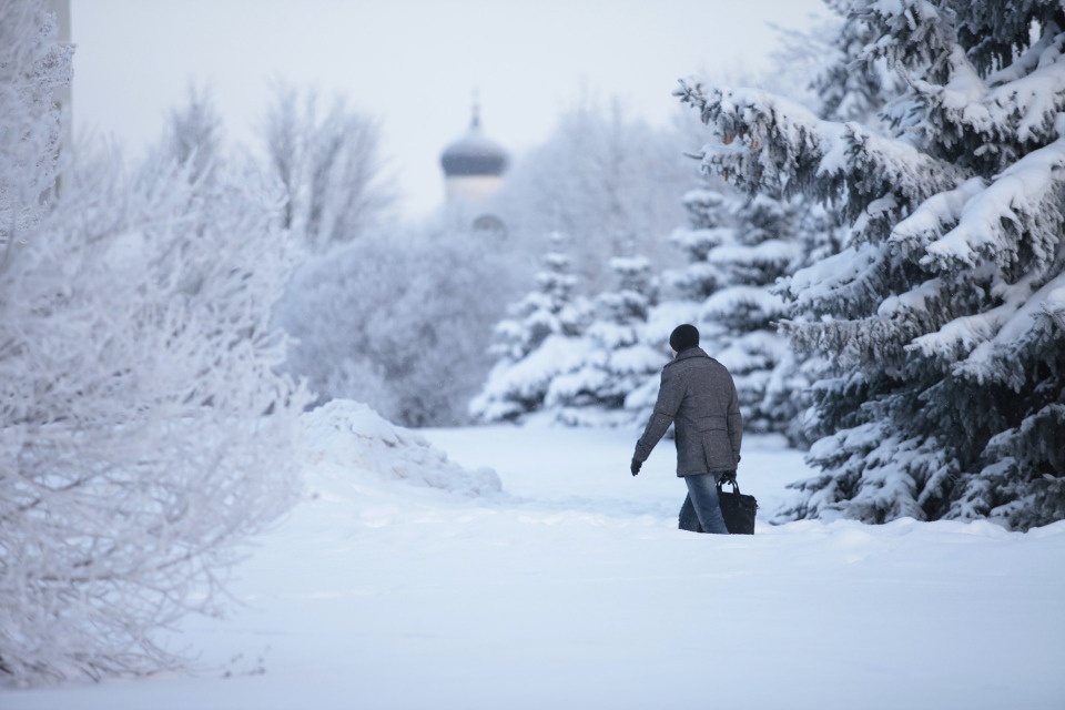 Сильные морозы ожидаются в ближайшие два дня в Псковской области