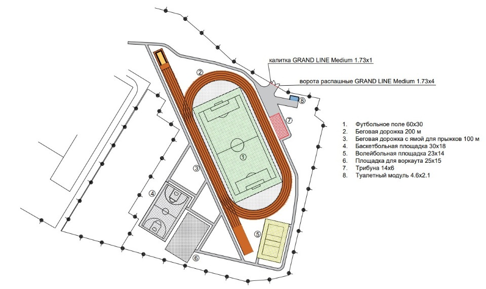Новый спортивный комплекс появится в Пскове к концу лета 2022 года