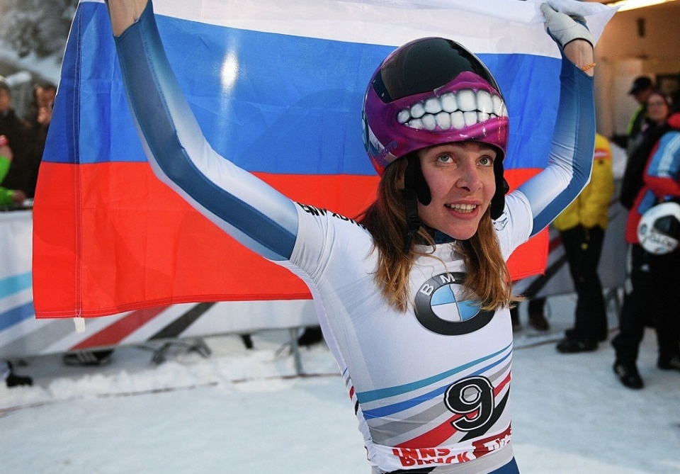 Великолукская спортсменка получила бронзу в общем зачете Кубка мира по скелетону