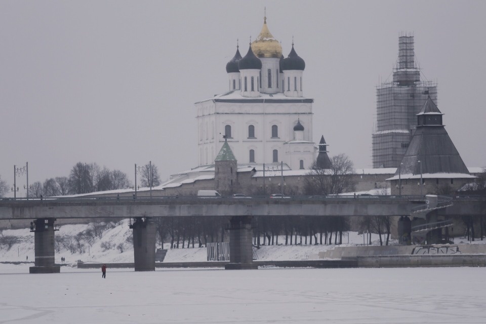 До -6 градусов ожидается в Псковской области 24 января