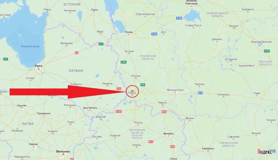 Реверсивное движение организовали на федеральной трассе М-9 «Балтия» в Псковской области