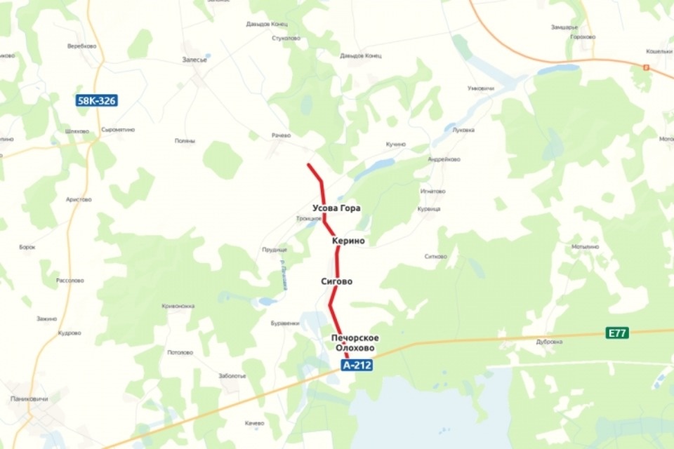 В Печорском районе по нацпроекту отремонтируют участок дороги