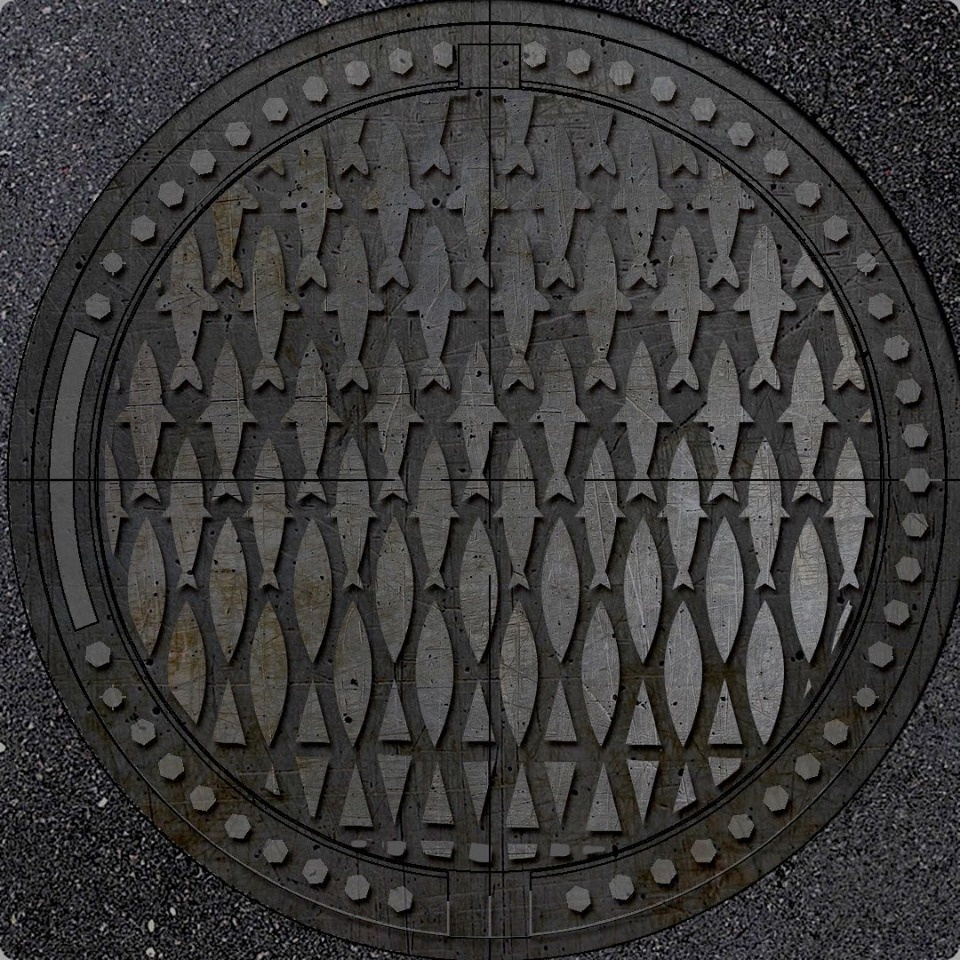 Псковичи выбрали макеты дизайнерских крышек люков