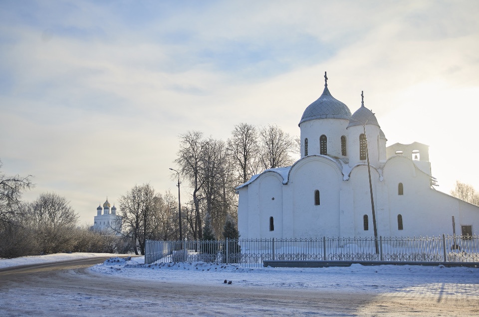 Морозный снежный день ожидается в Пскове 2 февраля Морозный снежный день ожидается в Пскове 2 февраля