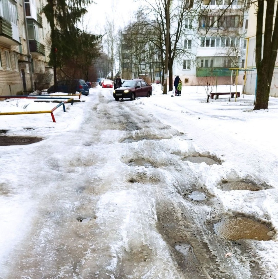 Борис Елкин раскритиковал управляющие организации за неубранный снег в Пскове