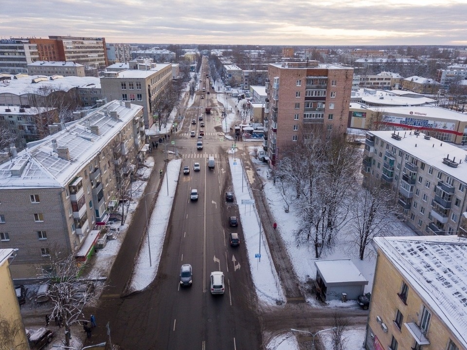 Капитальный ремонт участка улицы Яна Фабрициуса начался в Пскове