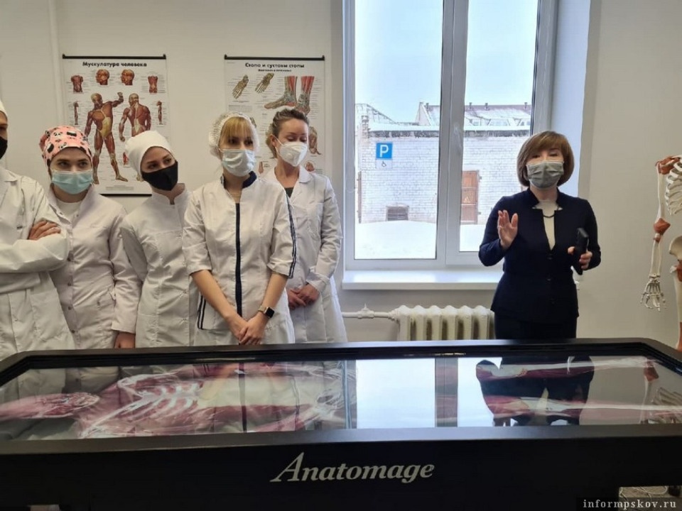 Новые анатомические залы появились в ПсковГУ