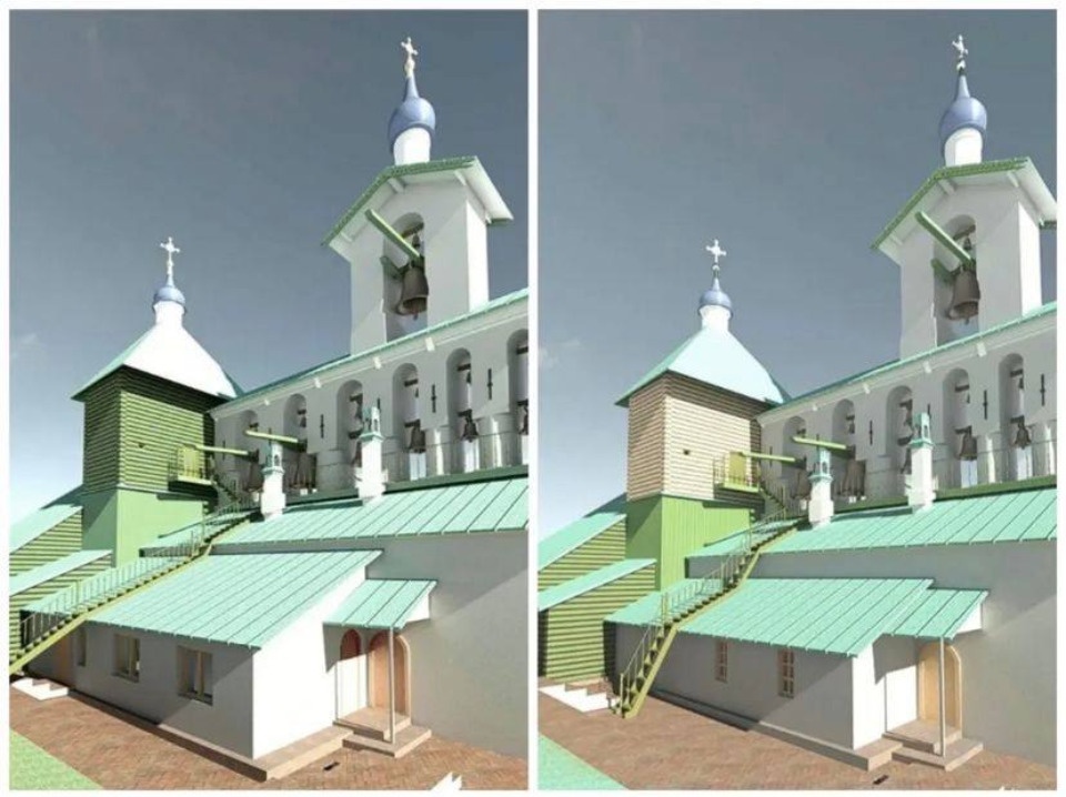 Трапезную предлагается открыть в звоннице печорского монастыря