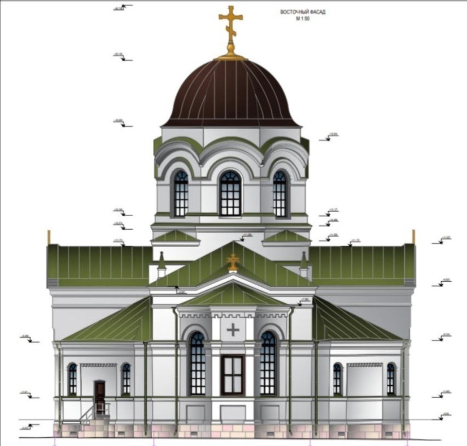 Завершена разработка документации для сохранения Церкви Входа Господня в Иерусалим в Плюсском районе