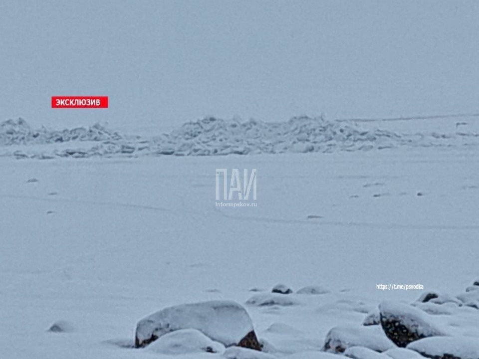 С 29 марта в Гдовском районе устанавливает запрет на выход и выезд на лёд водоемов