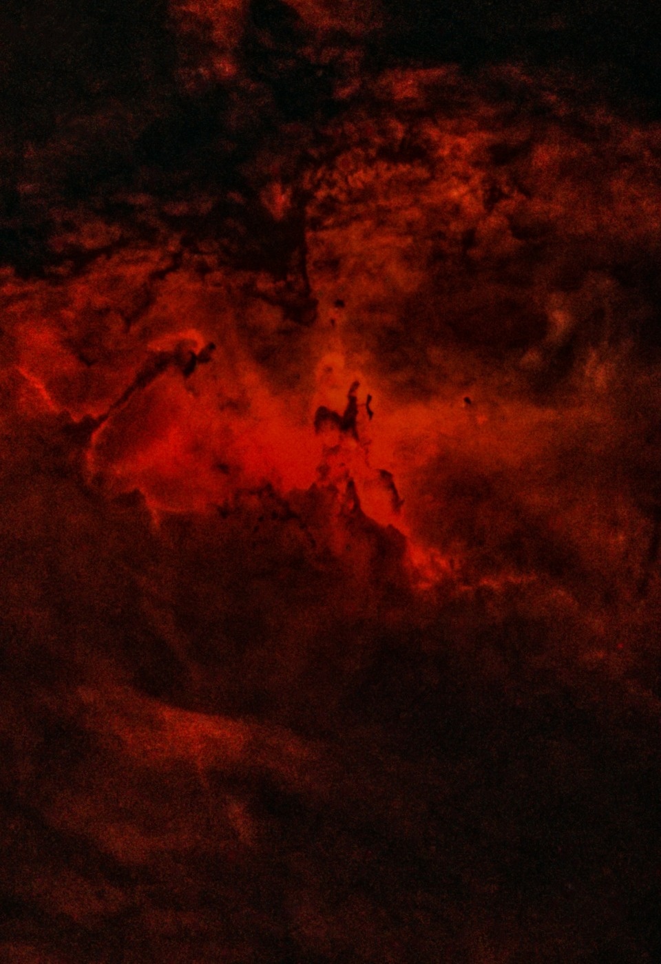 Туманность «Орёл» запечатлели в небе над Псковской областью