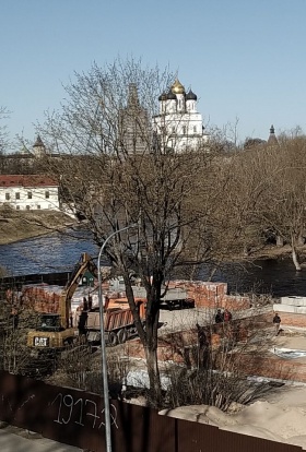 Возобновлены работы по реконструкции Гельдтовой бани в Пскове