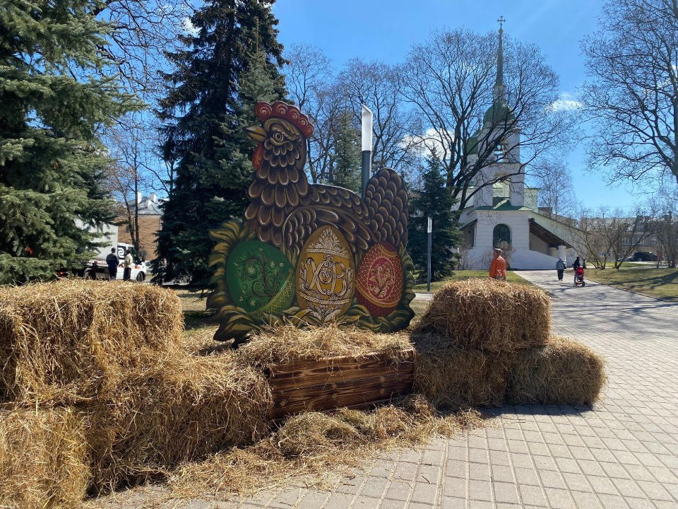 Пасхальная ярмарка продлится в Пскове до 24 апреля 