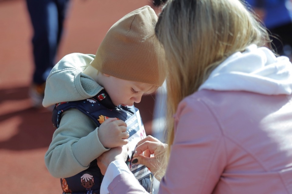 Детские забеги VII Псковского марафона