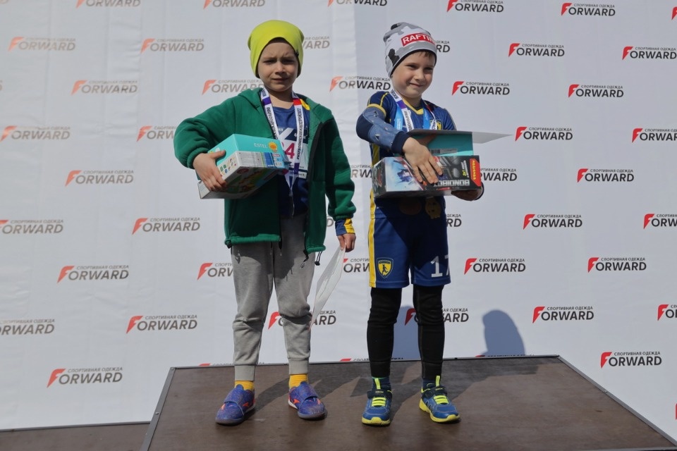 Детские забеги VII Псковского марафона