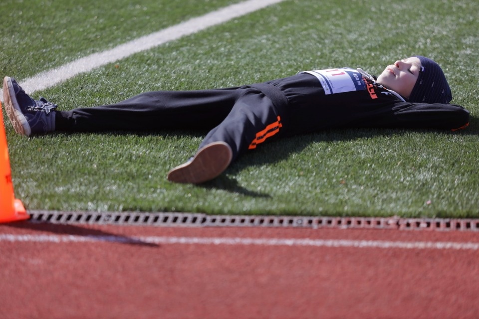 Детские забеги VII Псковского марафона