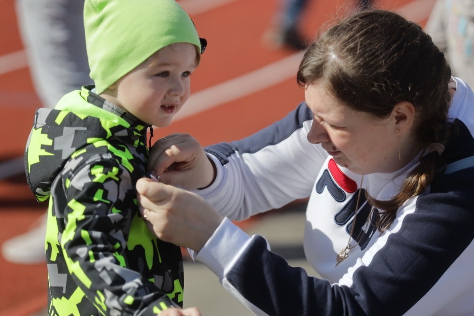 Детские забеги VII Псковского марафона