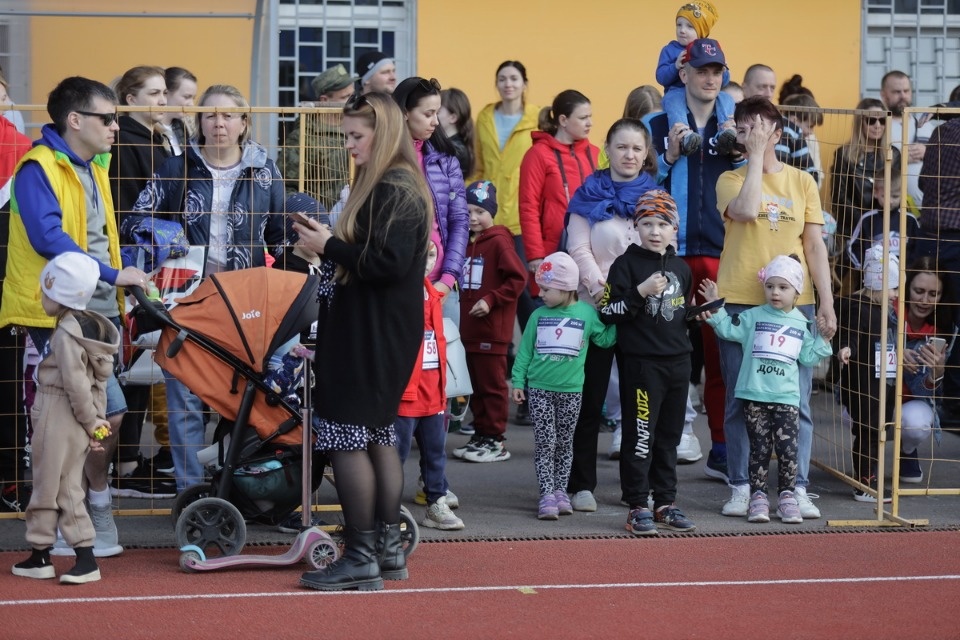 Детские забеги VII Псковского марафона