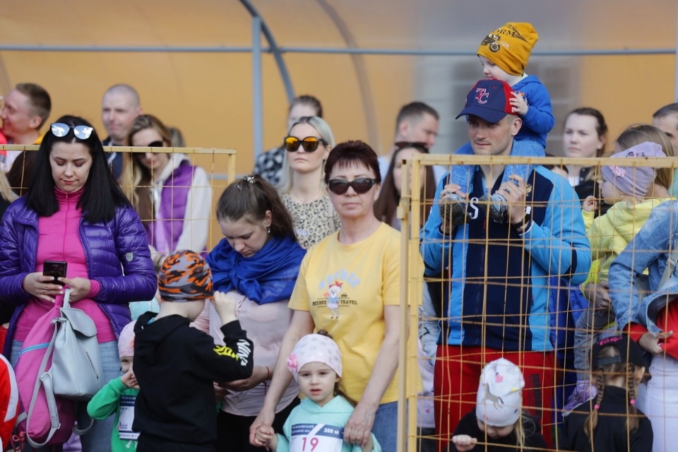 Детские забеги VII Псковского марафона