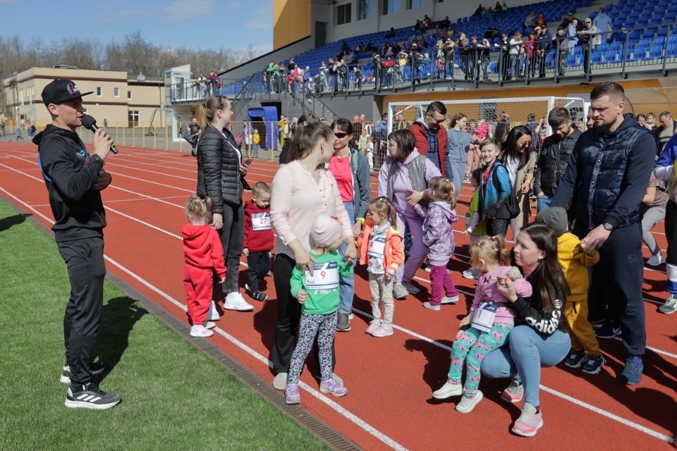 Детские забеги VII Псковского марафона