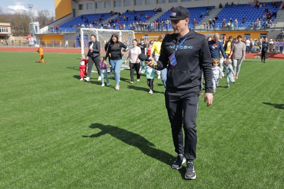 Детские забеги VII Псковского марафона