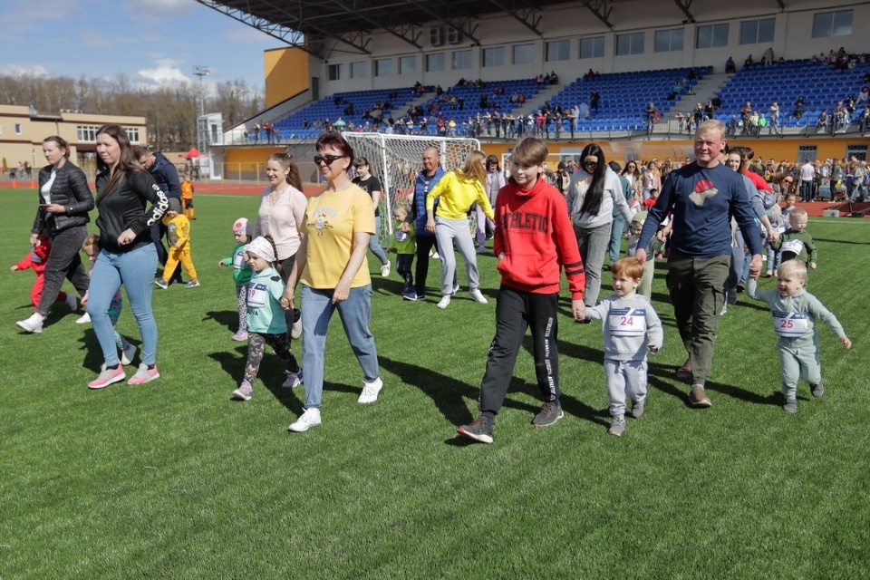 Детские забеги VII Псковского марафона