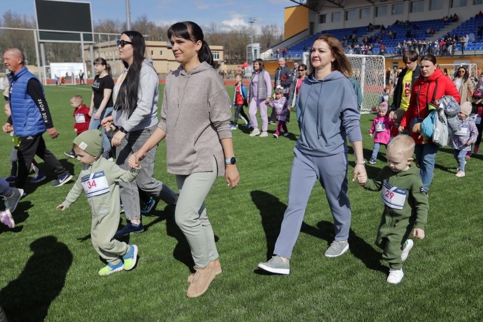 Детские забеги VII Псковского марафона