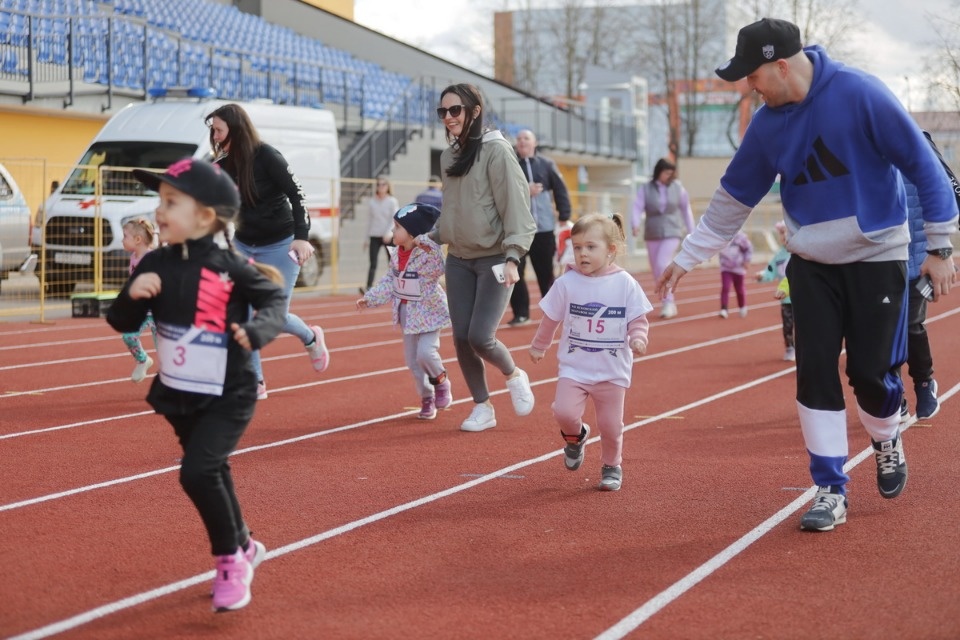 Детские забеги VII Псковского марафона