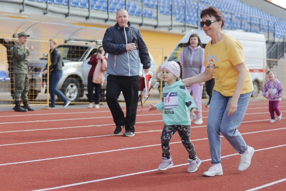 Детские забеги VII Псковского марафона