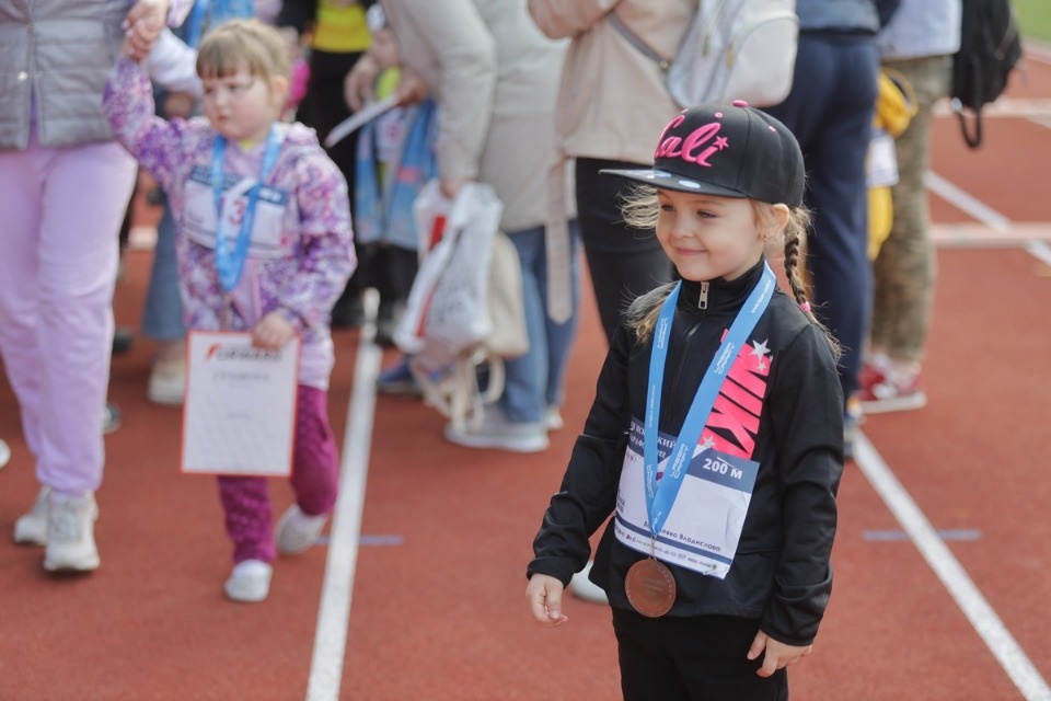 Детские забеги VII Псковского марафона
