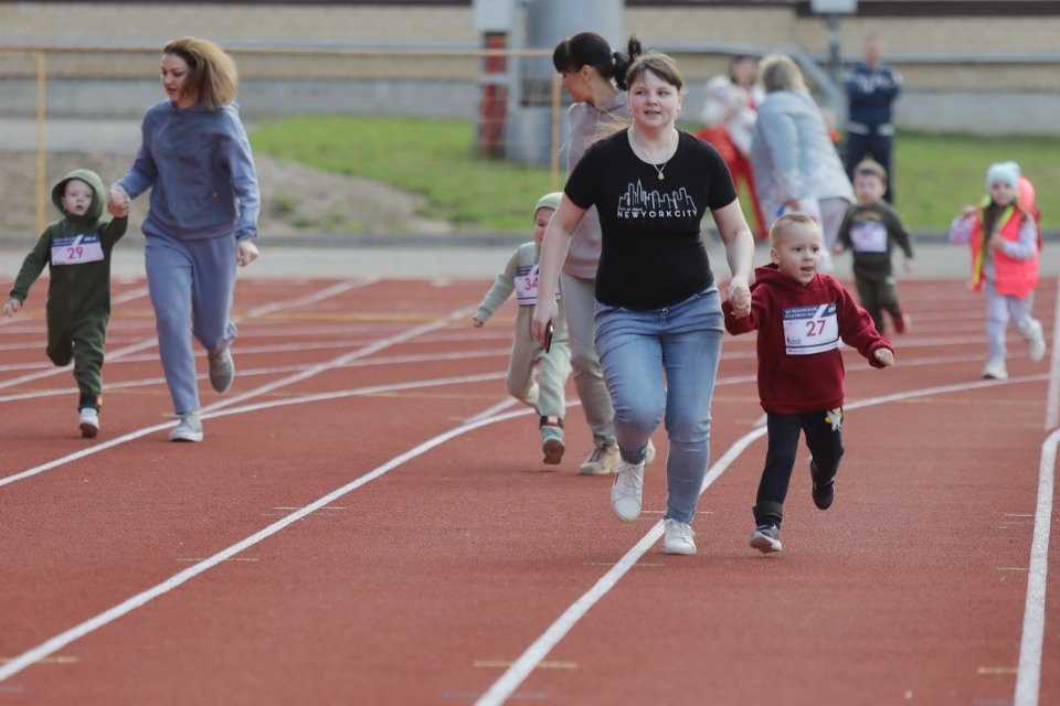Детские забеги VII Псковского марафона