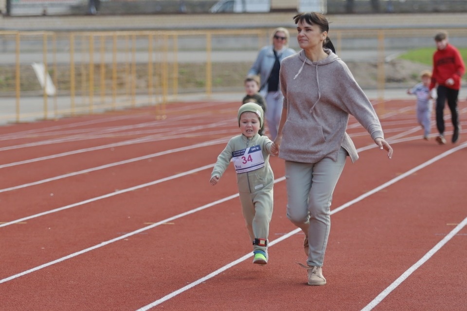 Детские забеги VII Псковского марафона