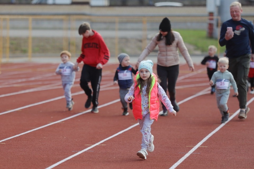 Детские забеги VII Псковского марафона