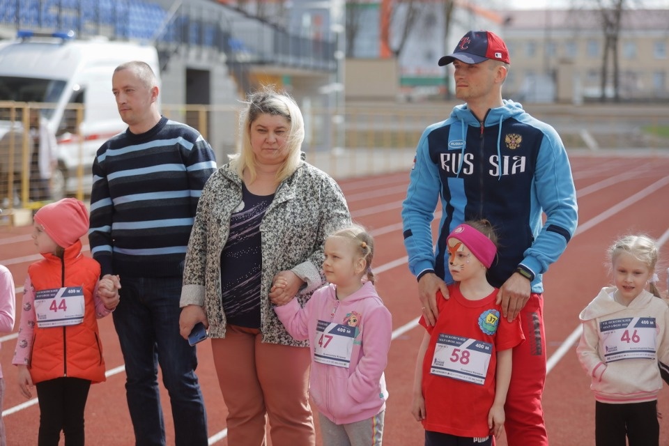 Детские забеги VII Псковского марафона