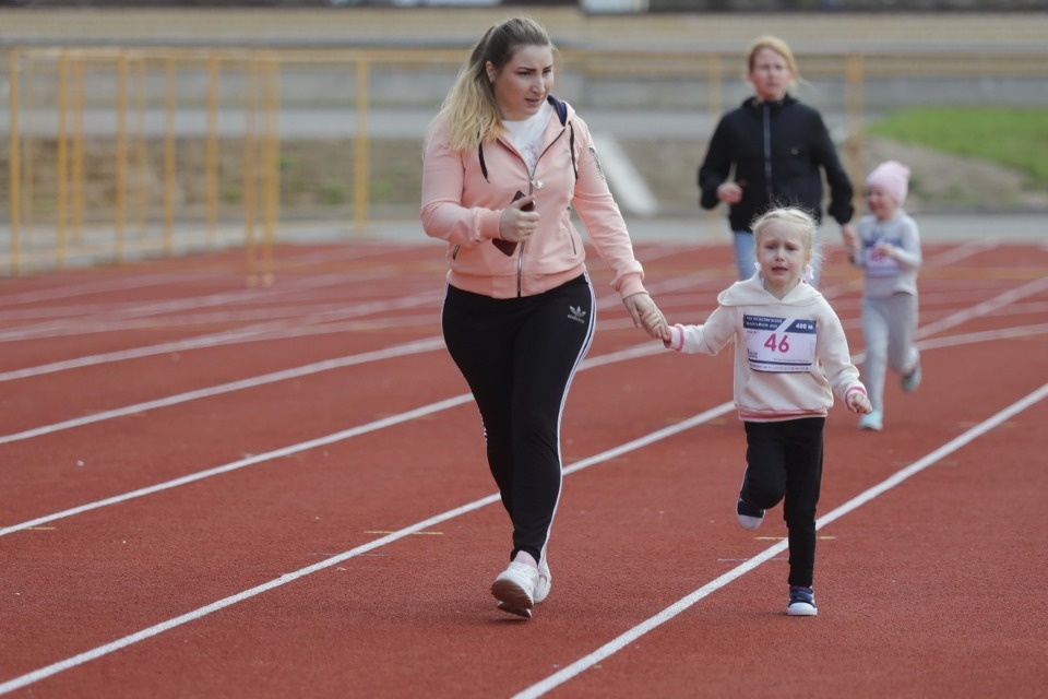 Детские забеги VII Псковского марафона