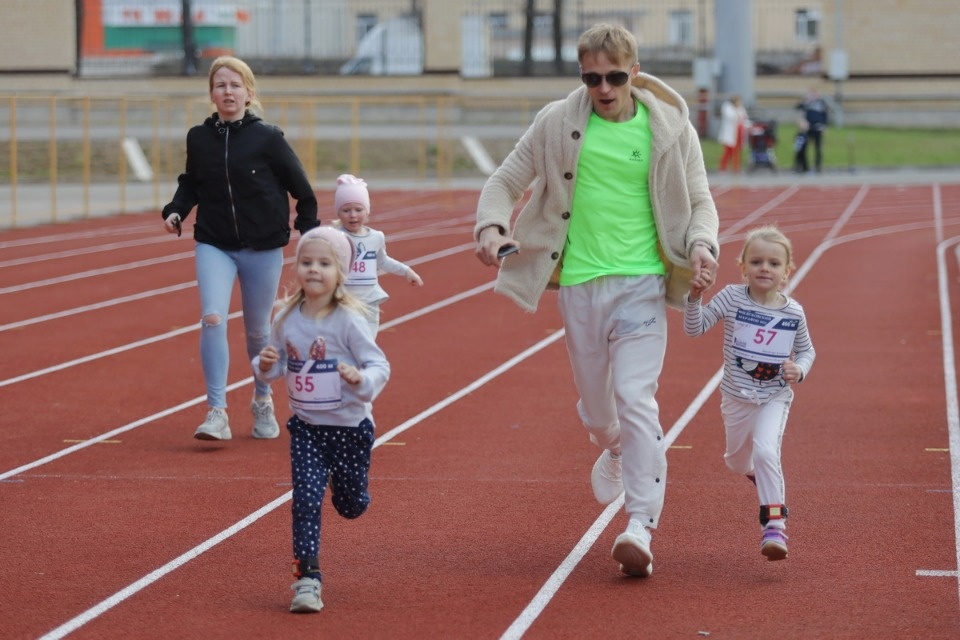 Детские забеги VII Псковского марафона