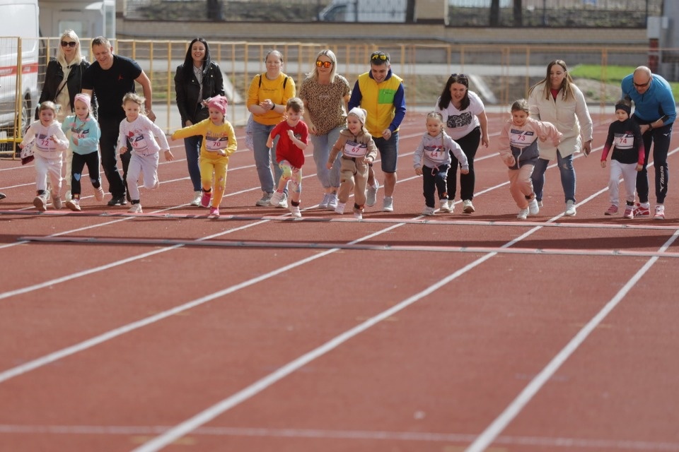 Детские забеги VII Псковского марафона