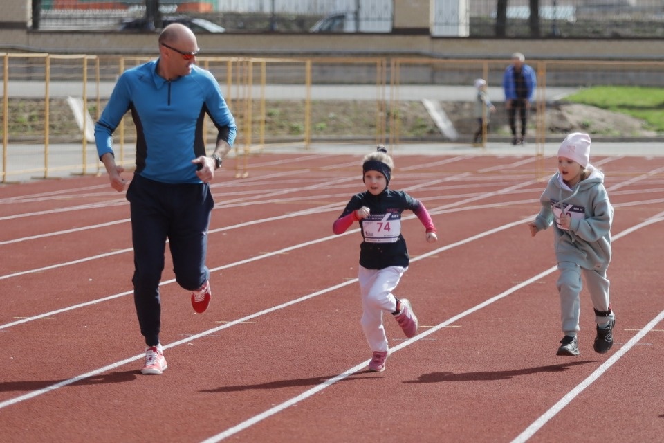 Детские забеги VII Псковского марафона