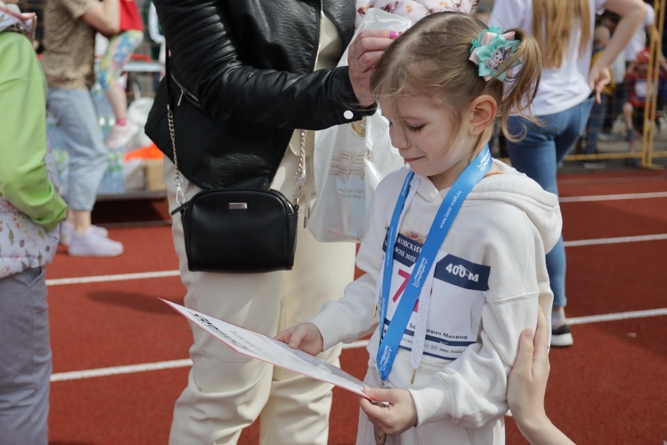 Детские забеги VII Псковского марафона