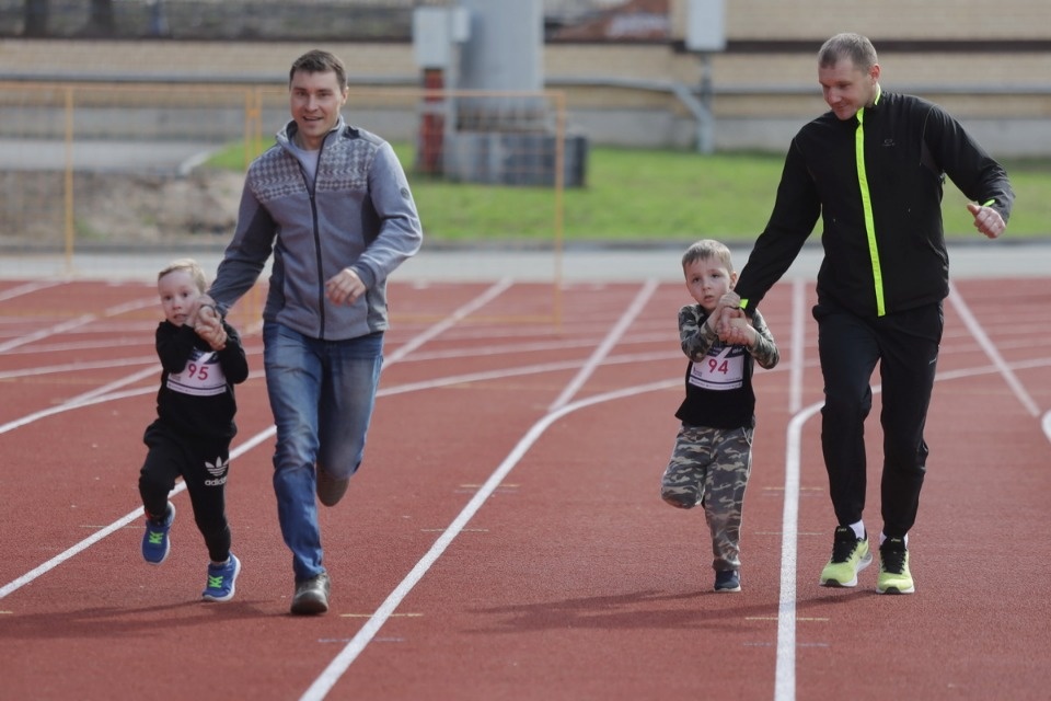 Детские забеги VII Псковского марафона