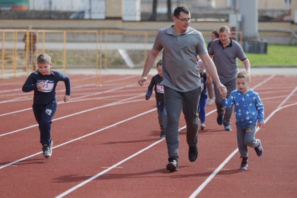 Детские забеги VII Псковского марафона