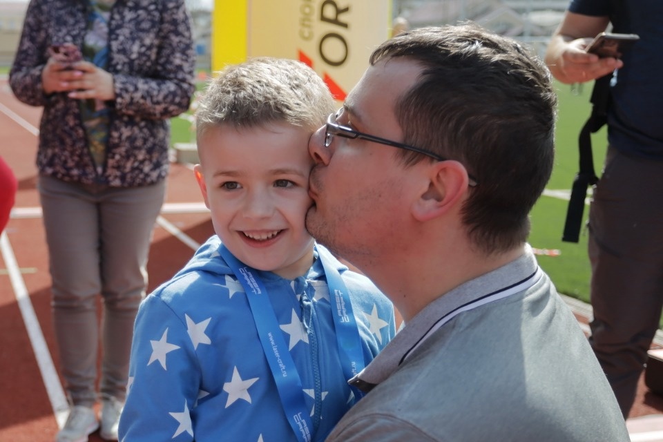 Детские забеги VII Псковского марафона