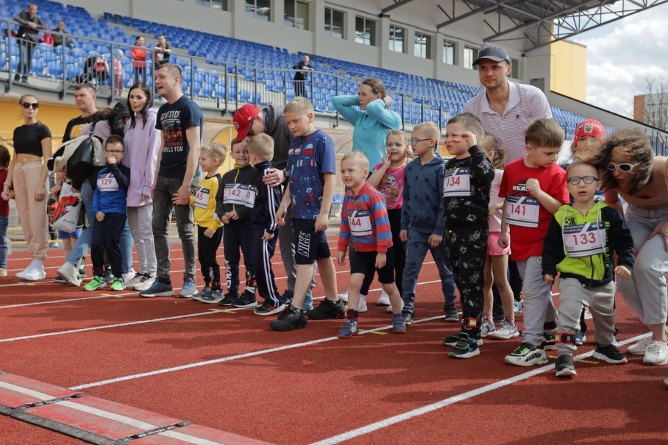 Детские забеги VII Псковского марафона