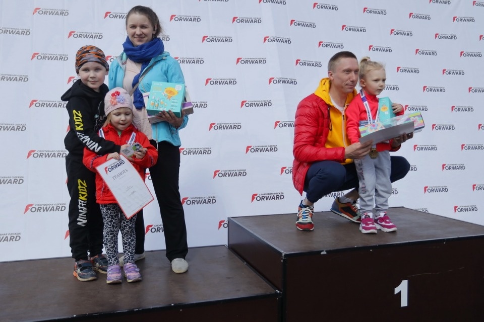 Детские забеги VII Псковского марафона