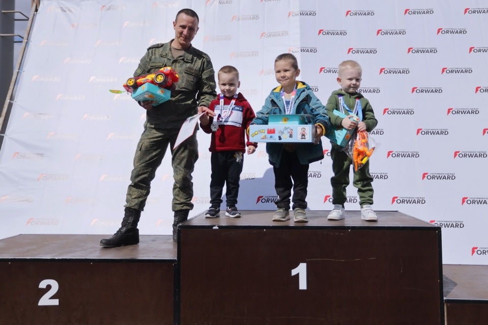 Детские забеги VII Псковского марафона