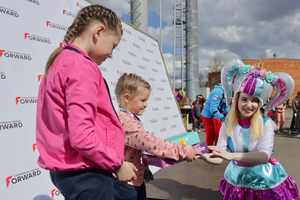 Детские забеги VII Псковского марафона