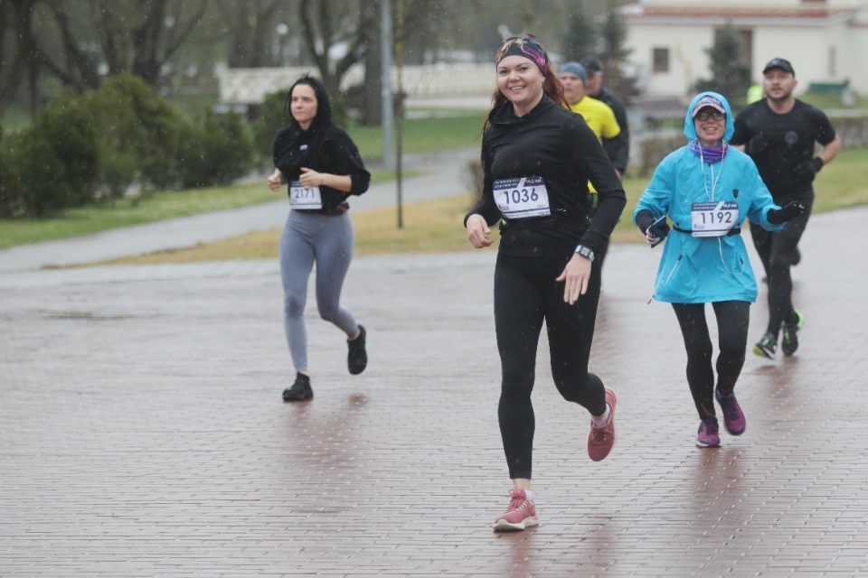 Основной день VII Псковского марафона 