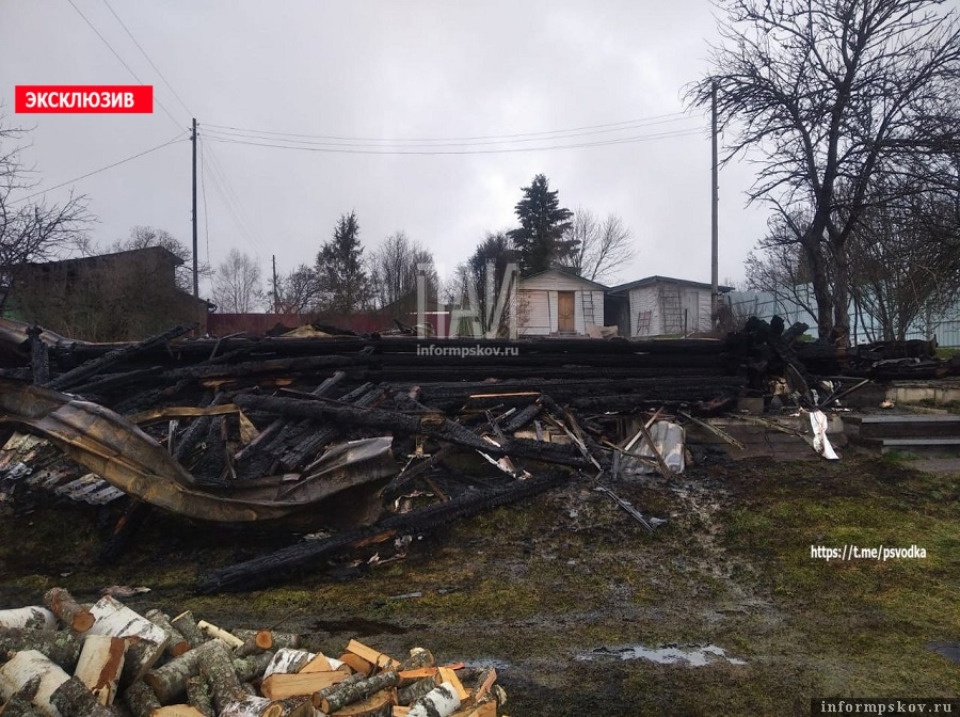 Петербуржец получил ожоги рук в результате пожара в Плюсском районе