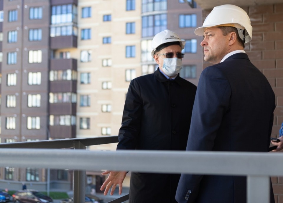 Ведерников о строительстве дома на улице Завеличенской: Степень готовности объекта высокая